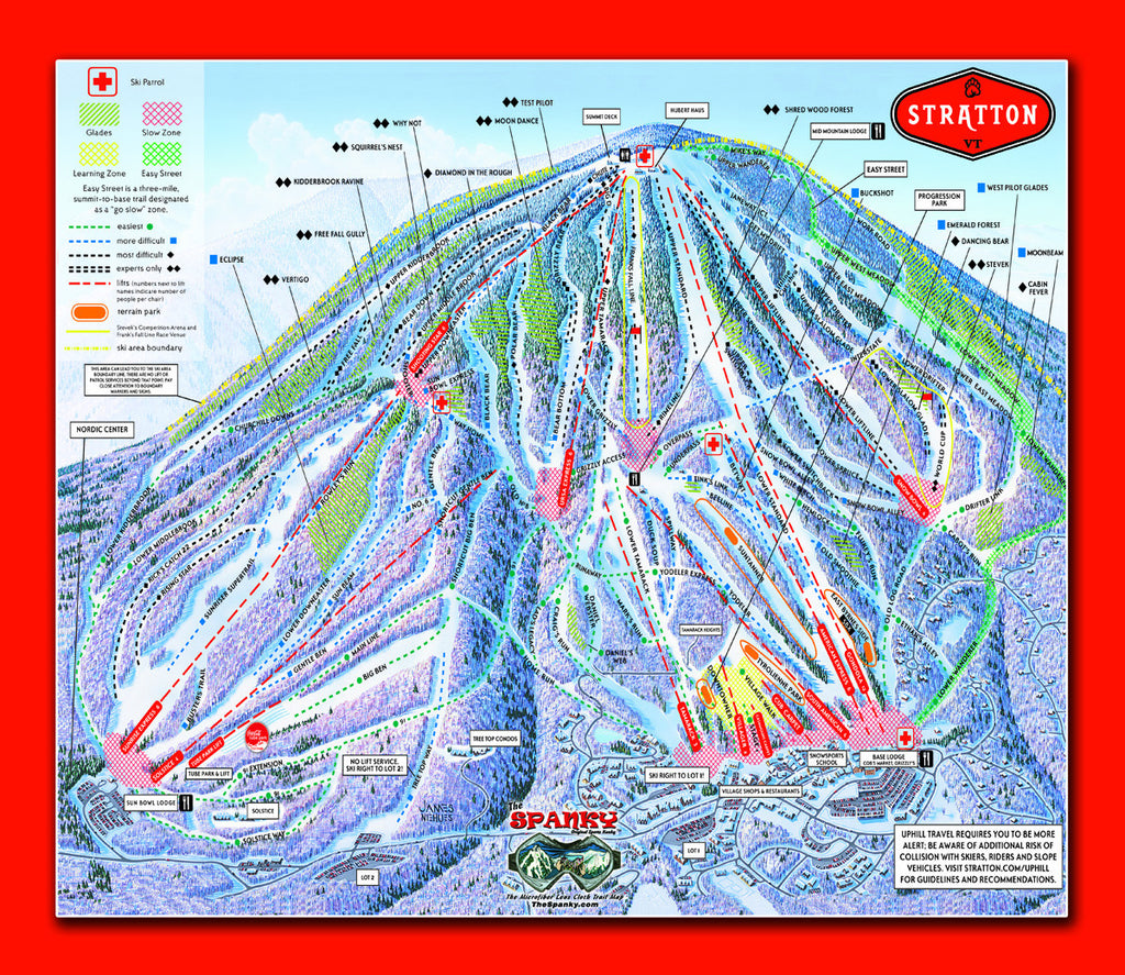 Stratton Vt Trail Map